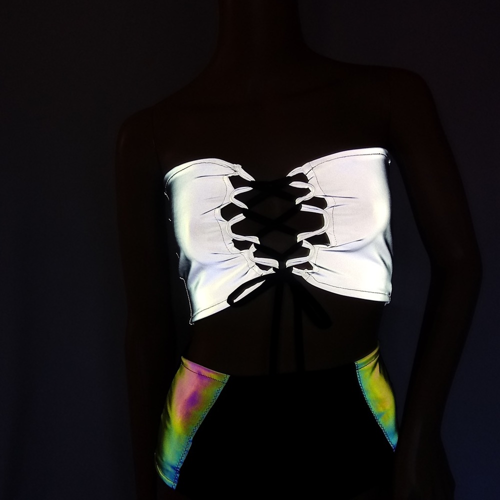 Reflective tube top